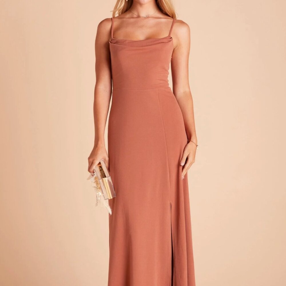 Birdy Grey Ash Dress Terracotta - Size Medium